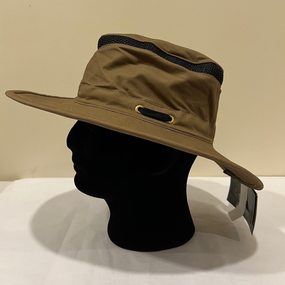 TILLEY MODEL T4MO-1 AIRFLO HIKERS HAT -  BROWN - SIZE 7 3/8 - UNISEX